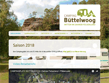 Tablet Screenshot of camping-buettelwoog.de